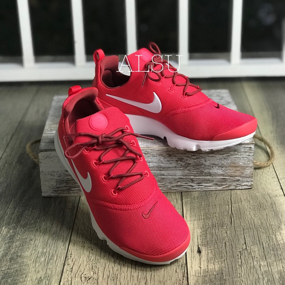 NWT Nike Air Presto Fly Tropical🌴Pink/Coral WMNS - Picture 6 of 8